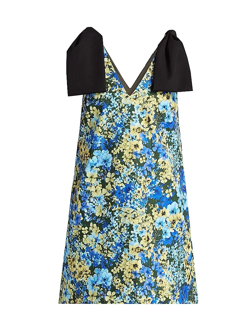 Frances Floral Sleeveless Shift Minidress