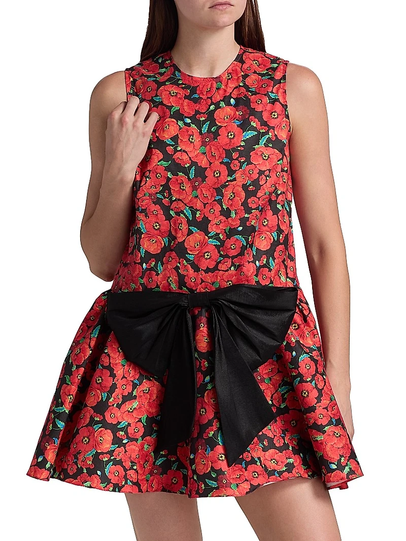 Nellie Floral A-Line Minidress