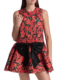 Nellie Floral A-Line Minidress