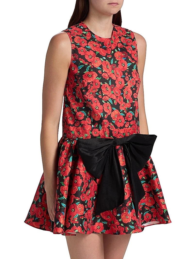 Nellie Floral A-Line Minidress