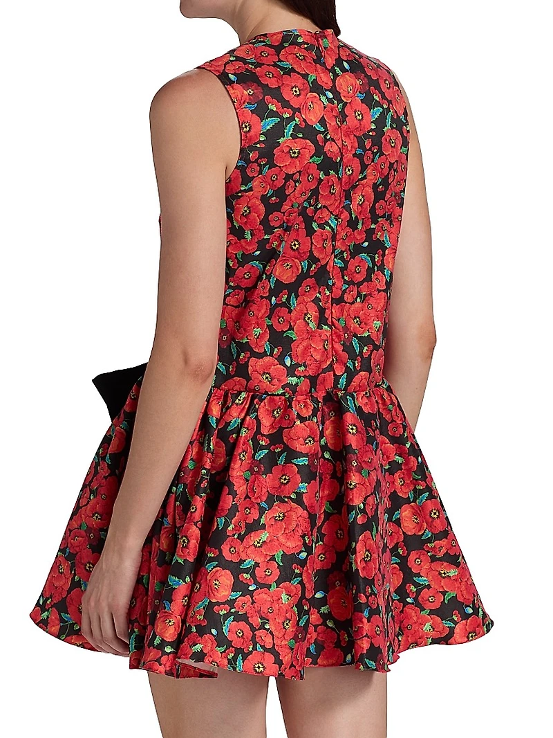 Nellie Floral A-Line Minidress
