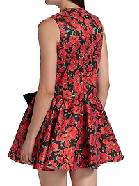 Nellie Floral A-Line Minidress