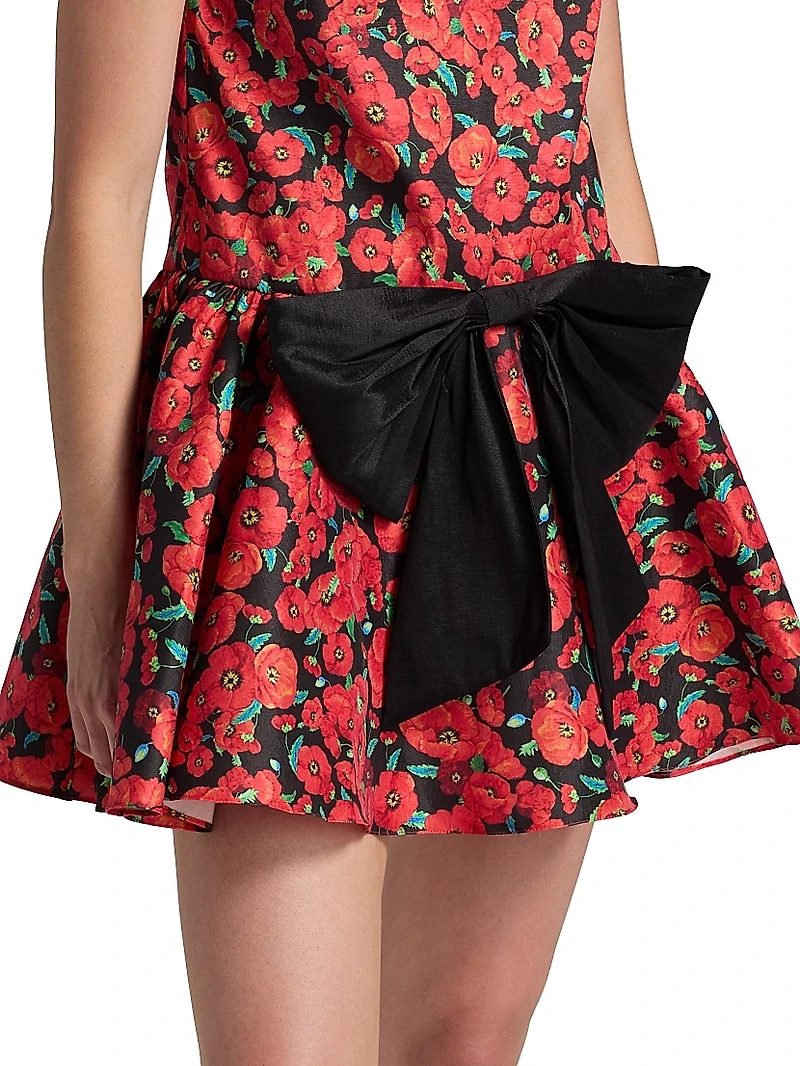 Nellie Floral A-Line Minidress