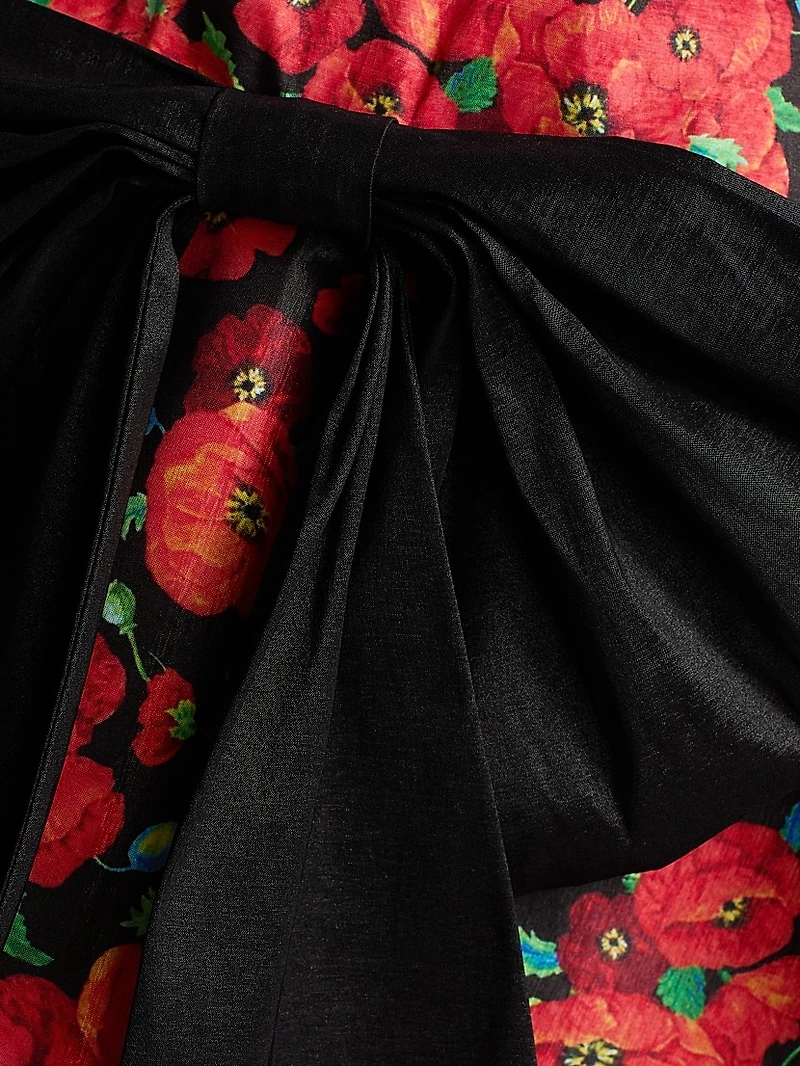 Nellie Floral A-Line Minidress