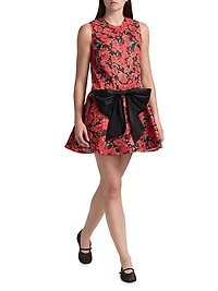 Nellie Floral A-Line Minidress