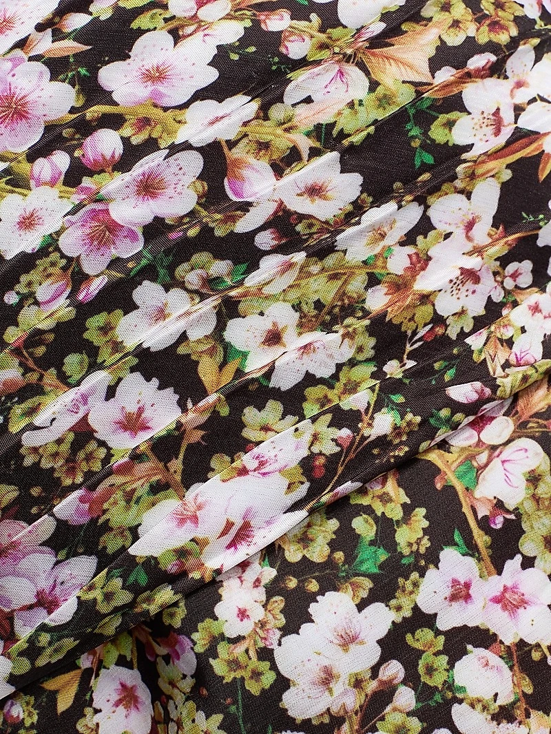 Violetta Floral Bandeau Sheath Dress