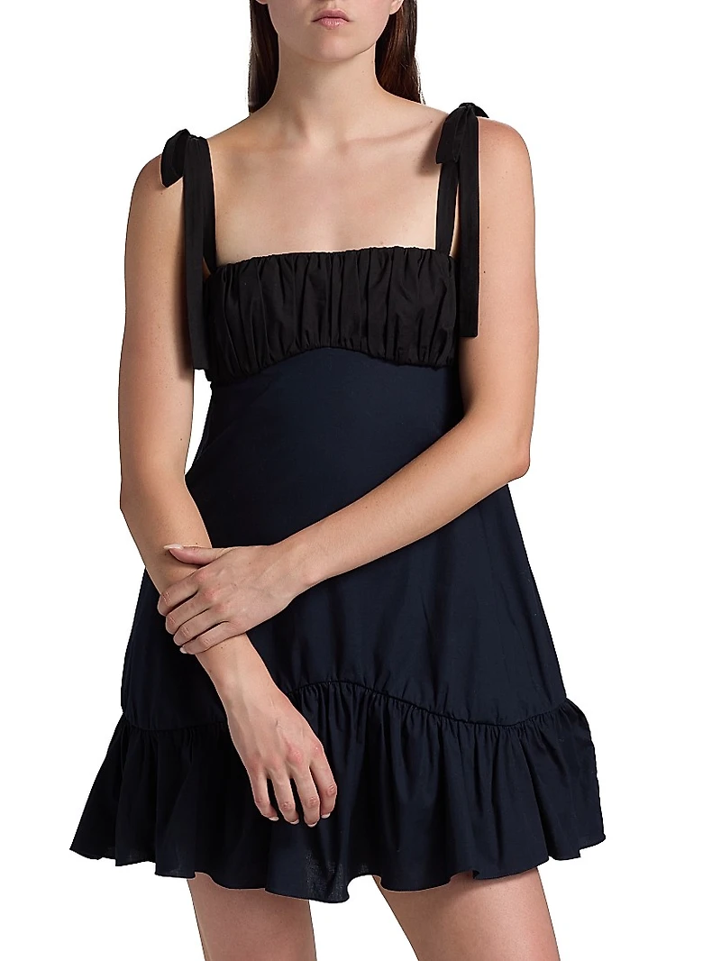 Patsy Shirred Cocktail Dress