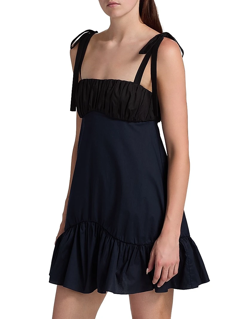 Patsy Shirred Cocktail Dress