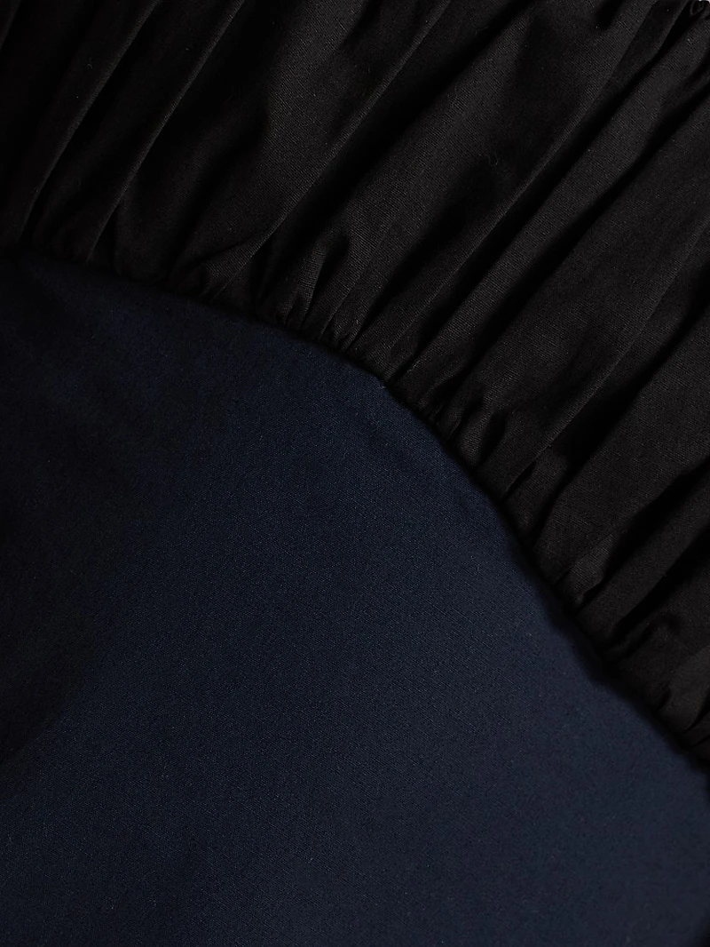 Patsy Shirred Cocktail Dress