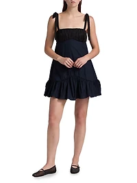 Patsy Shirred Cocktail Dress