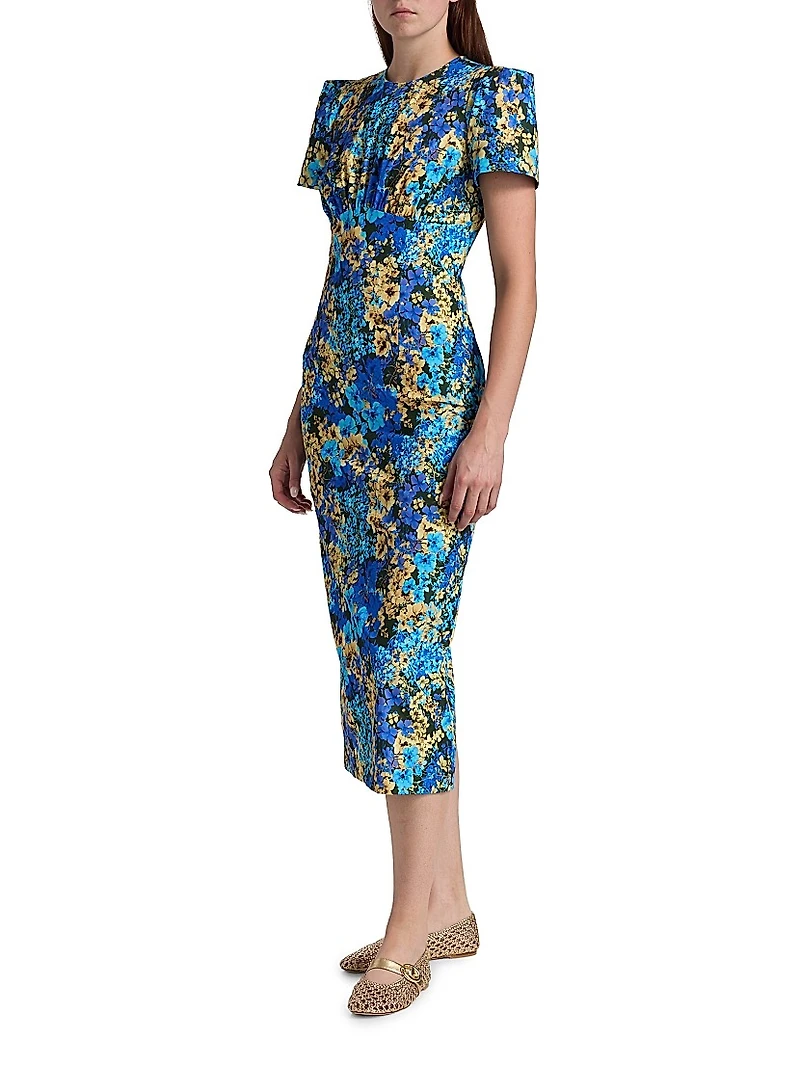 Sygne Twill Olive Sakura Dress