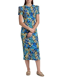 Sygne Twill Olive Sakura Dress