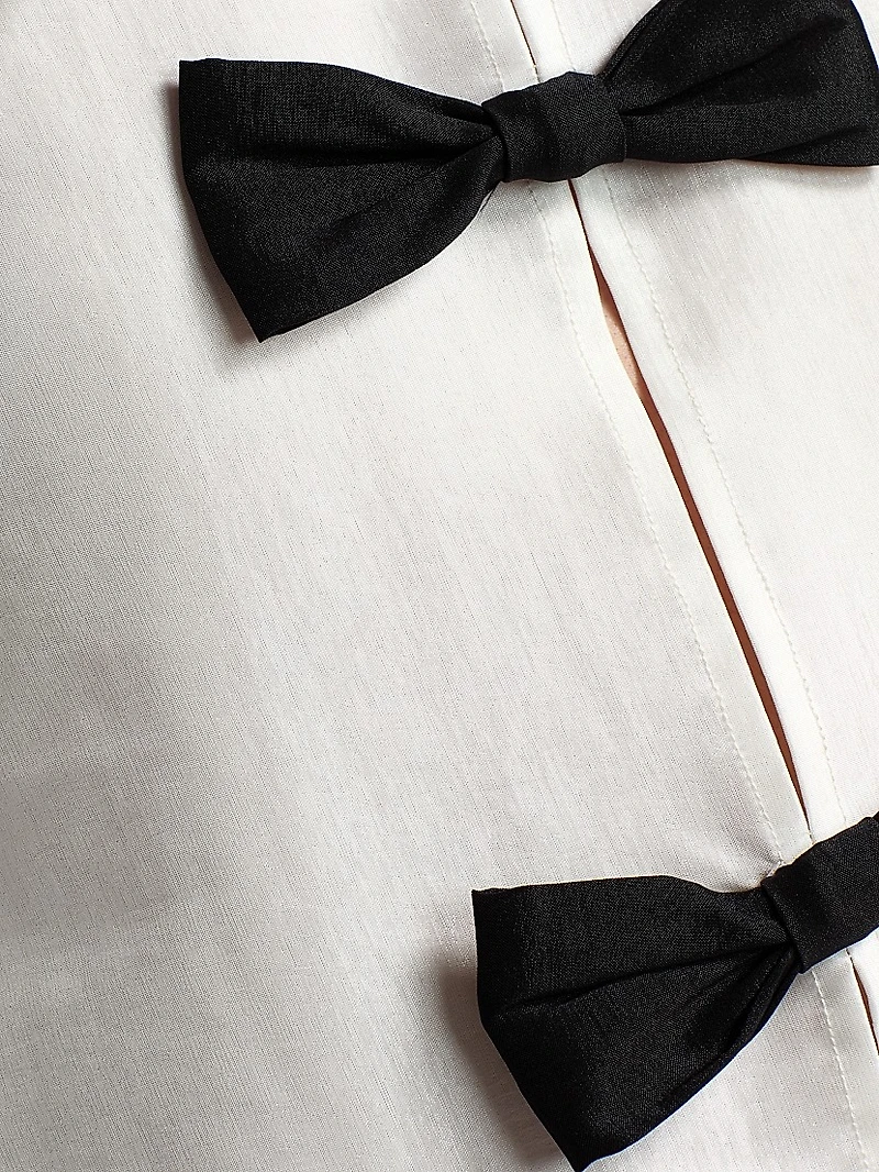 Giorgia Taffeta Bow Top