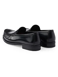 Men's Brushed Leather Loafers