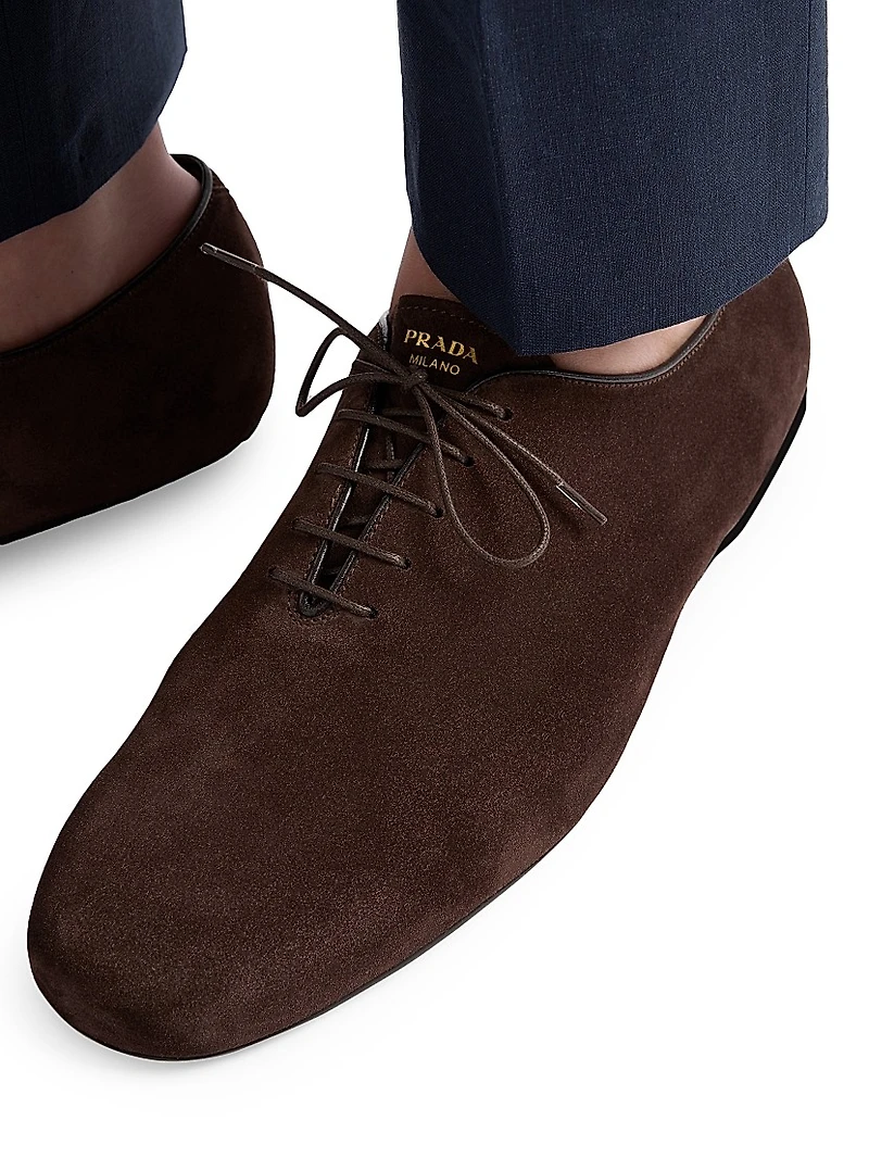 Suede Laced Shoes