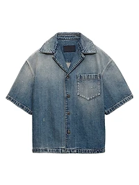 Denim Bowling Shirt