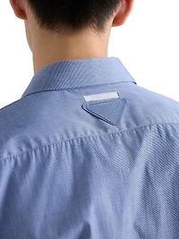 Short-Sleeved Cotton Shirt