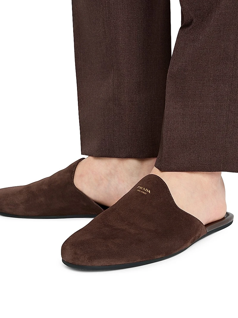 Suede Slippers