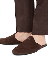 Suede Slippers