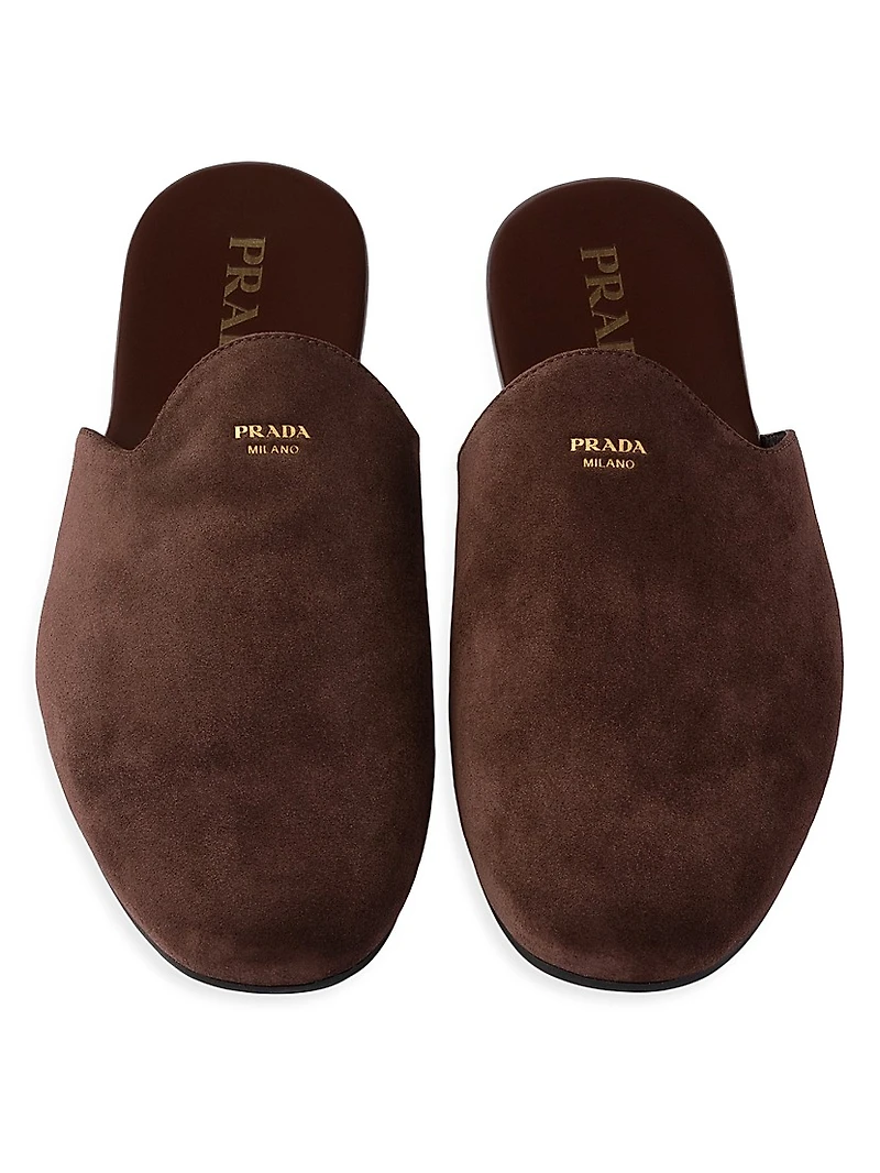 Suede Slippers
