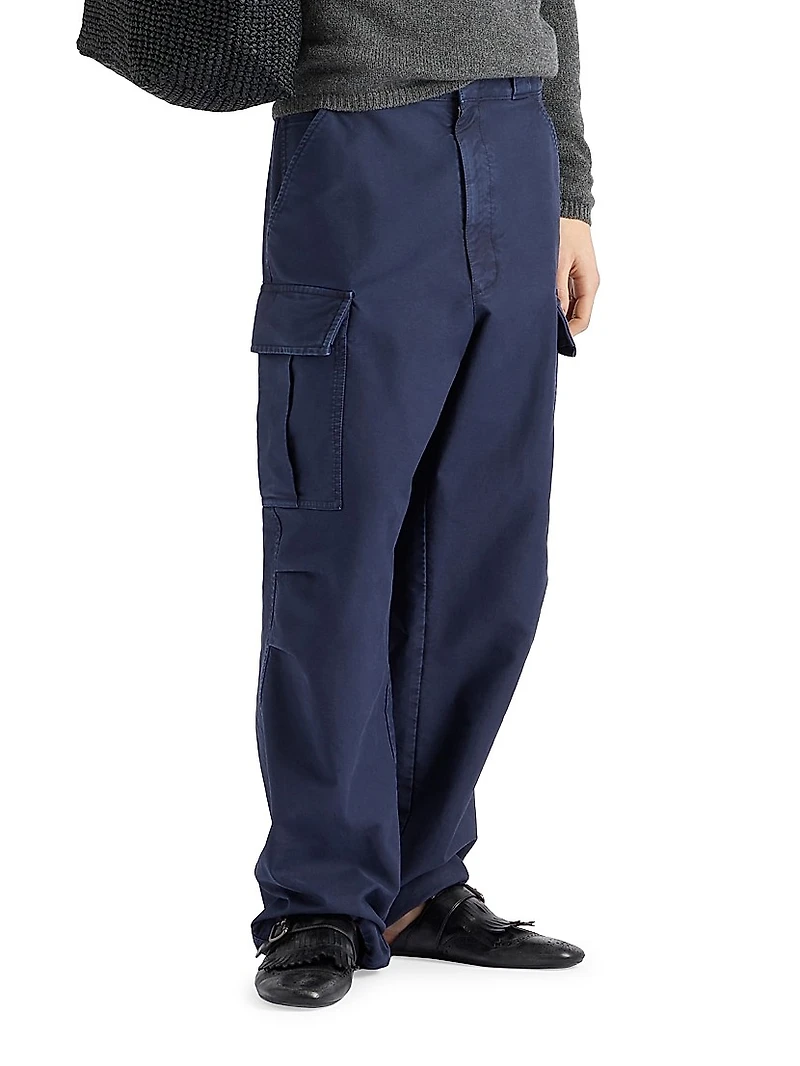Cotton Cargo Pants