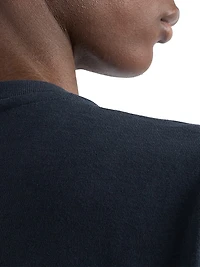 Oversized Striped Cotton T-Shirt