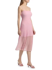 Sheer Knit Cami Dress