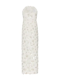 Kait Fleur Paillette-Embellished Midi-Dress