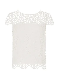 Baby Curled Lace Top