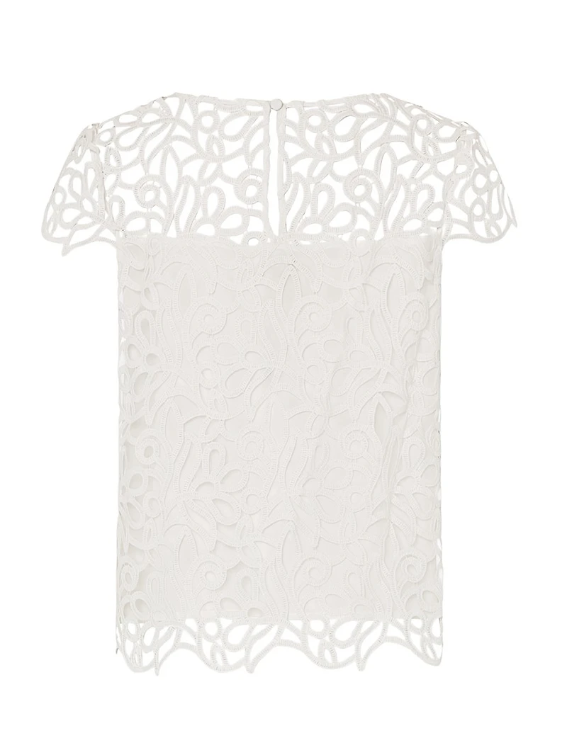 Baby Curled Lace Top