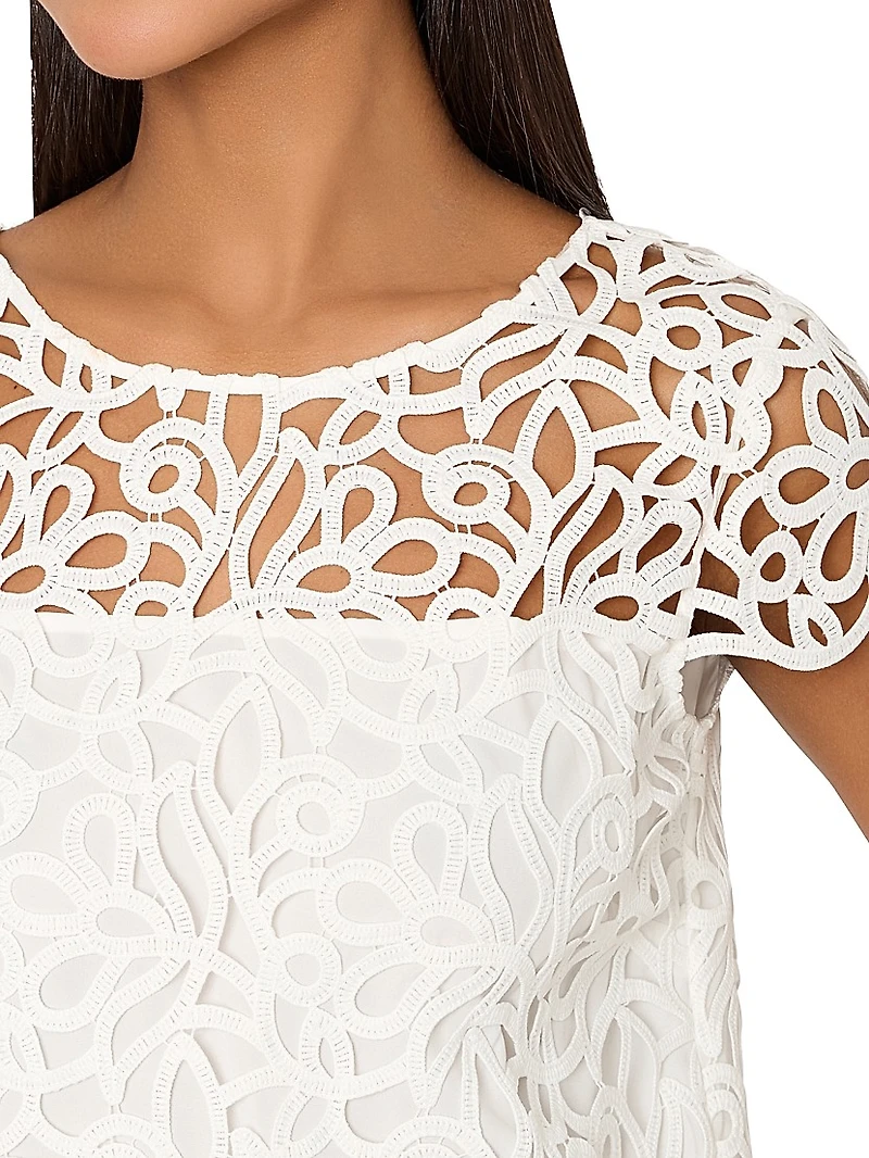 Baby Curled Lace Top
