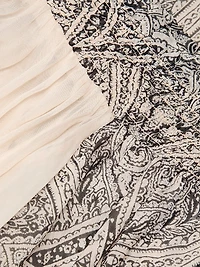 Chavi Paisley Off-The-Shoulder Top