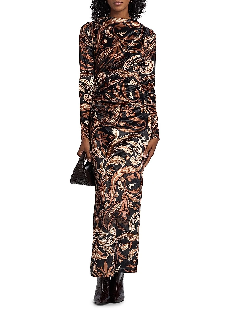Lira Printed Maxi Dress