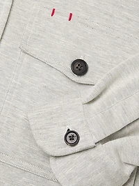 Camice Wool-Silk Shirt Jacket