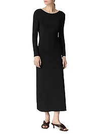 Riva 50MM Leather Kitten-Heel Sandals