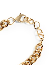 Coeur Royal Metal and Enamel Bracelet