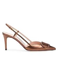 VLogo Signature Slingback Pumps 80MM