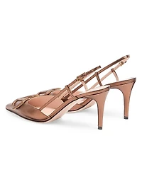 VLogo Signature Slingback Pumps 80MM