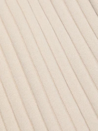 Cottonsilk Ribbed Crop Pants