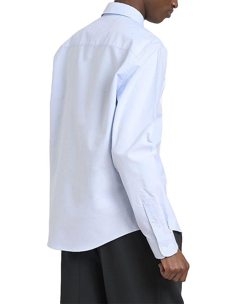 Contrasted Ami de Coeur Cotton Shirt