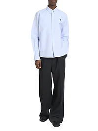 Contrasted Ami de Coeur Cotton Shirt