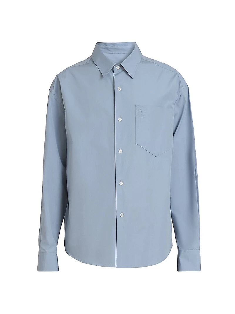 Embossed Ami de Coeur Boxy Shirt