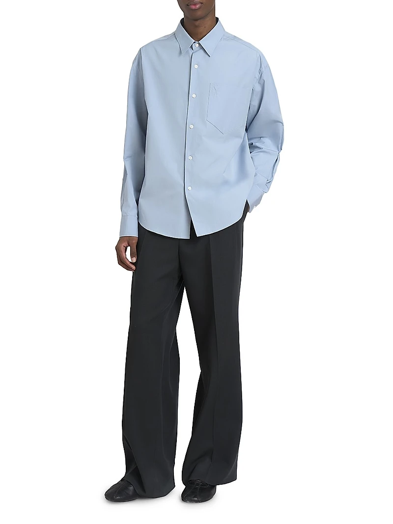 Embossed Ami de Coeur Boxy Shirt