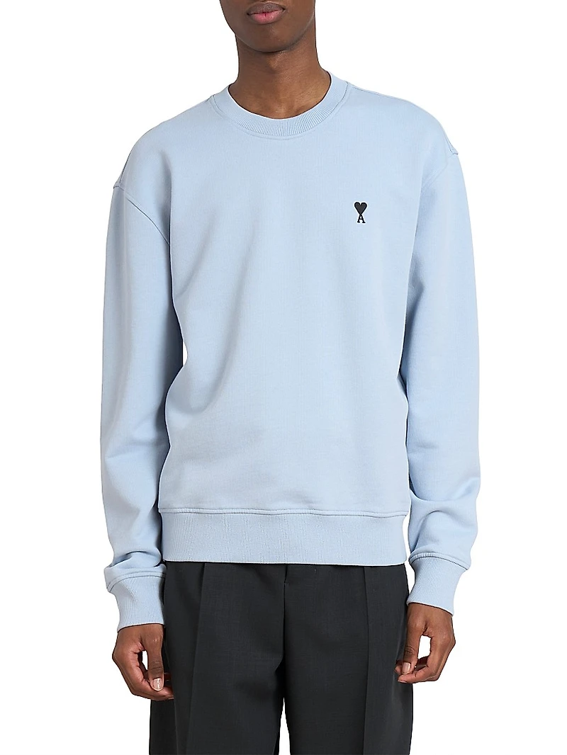 Contrasted Ami de Coeur Sweatshirt