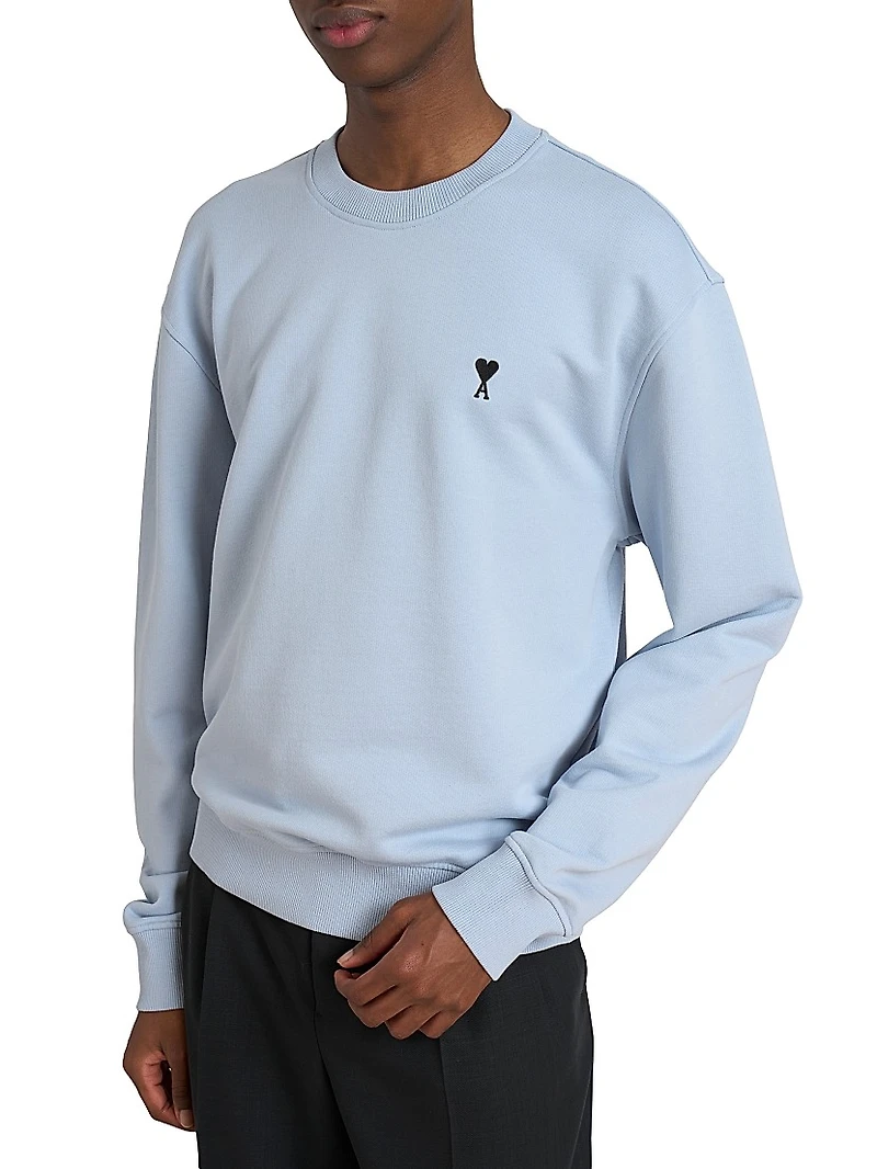 Contrasted Ami de Coeur Sweatshirt