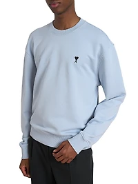 Contrasted Ami de Coeur Sweatshirt