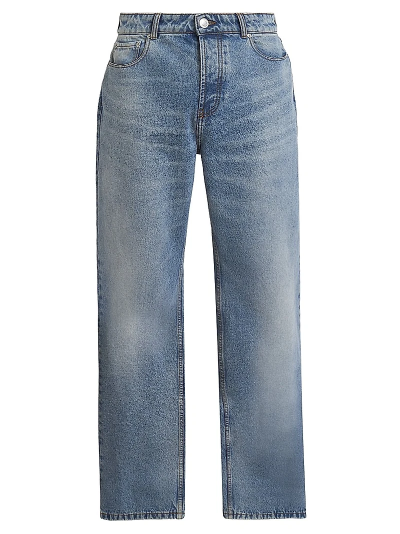 Oversized Five-Pocket Jeans