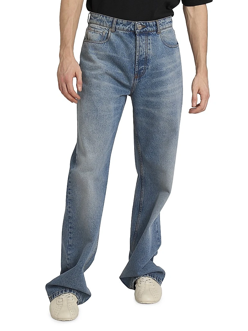 Oversized Five-Pocket Jeans