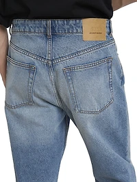 Oversized Five-Pocket Jeans