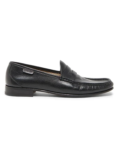York Supple Grain Penny Loafers